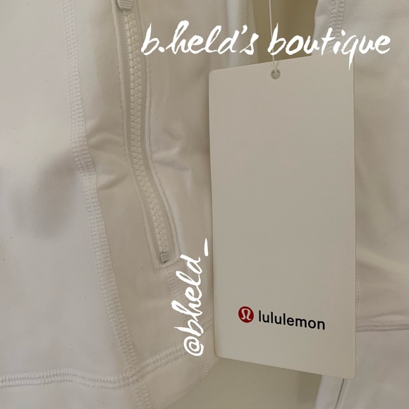 lululemon Define Jacket *Luon in White Size 6 Brand New NWT - Picture 5 of 12